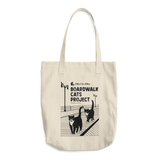 Boardwalk Cats Project Cotton Tote Bag