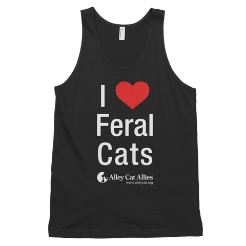 I Heart Feral Cats Classic Tank Top (Unisex)