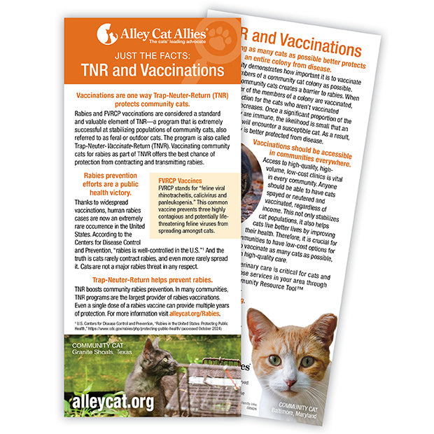 JUST THE FACTS: TNR and Vaccinations