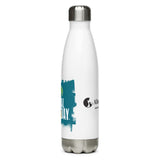 Global Cat Day Stainless Steel Water Bottle - 4