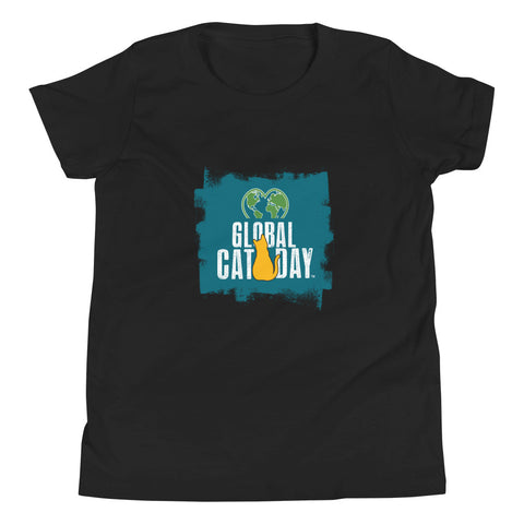 Global Cat Day Youth Short Sleeve T-Shirt
