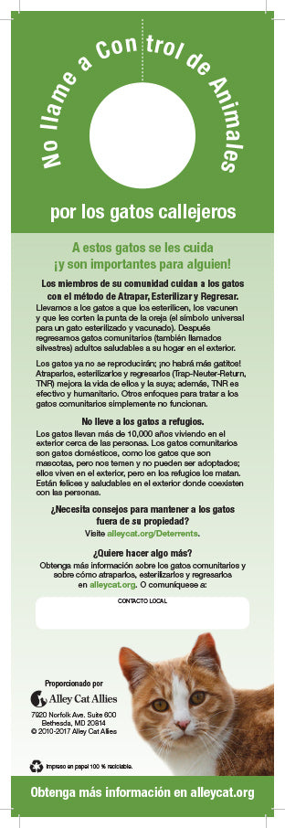 Please Don't Call Animal Control Doorhanger - 3