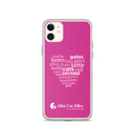 Heart Cats iPhone Case