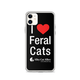 I Heart Feral Cats iPhone Case - 2