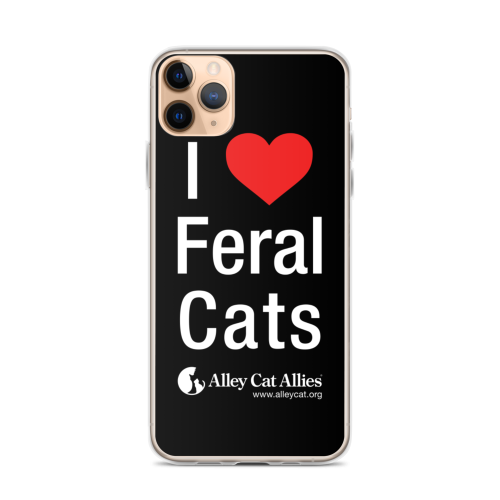 I Heart Feral Cats iPhone Case - 4