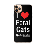 I Heart Feral Cats iPhone Case - 4