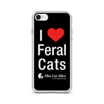 I Heart Feral Cats iPhone Case