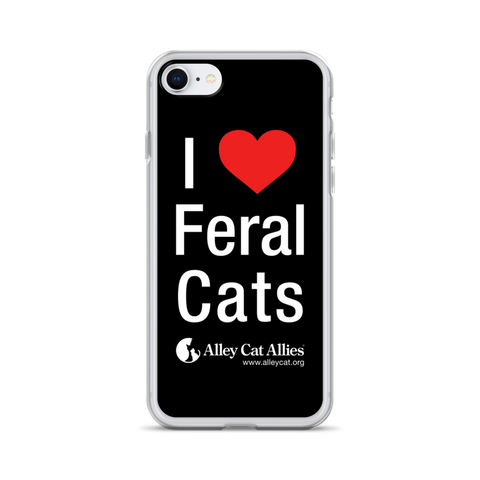 I Heart Feral Cats iPhone Case