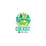 Coexist stickers