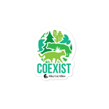 Coexist stickers