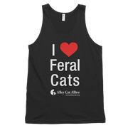 I Heart Feral Cats Classic Tank Top (Unisex)