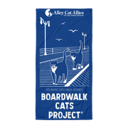 NEW! Boardwalk Cats Project® Beach Towel