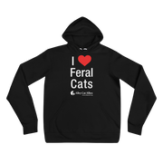 I Heart Feral Cats Unisex Hoodie