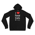 I Heart Feral Cats Unisex Hoodie