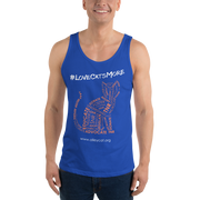 #LoveCatsMore Unisex Tank Top