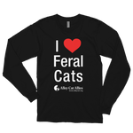 I Heart Feral Cats Long Sleeve T-shirt