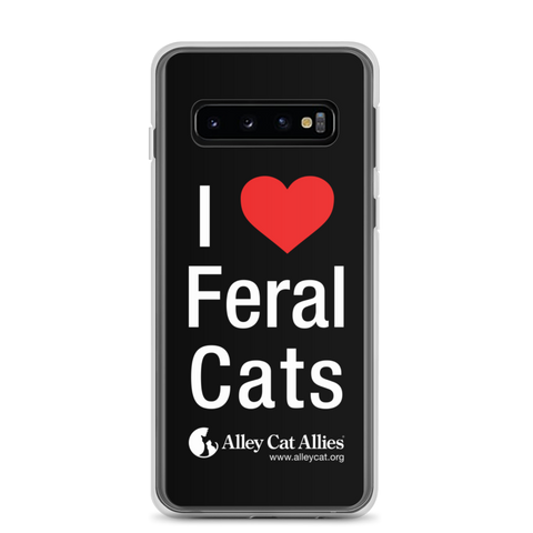 I heart Feral Cats Samsung Case