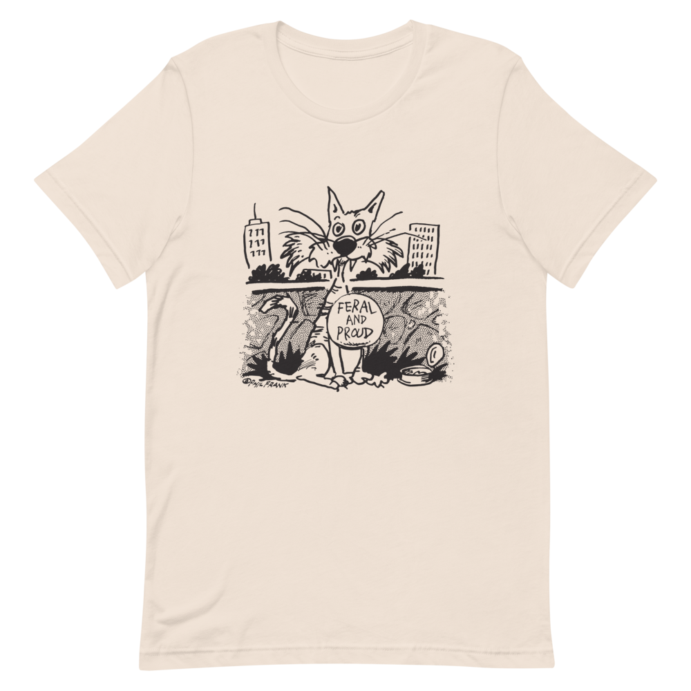 Feral and Proud Throwback T-Shirt - 5