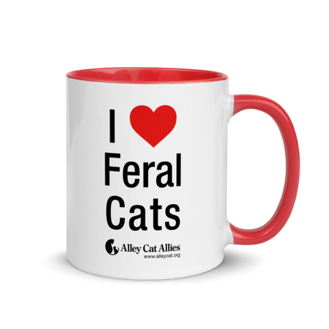I Heart Feral Cats Mug